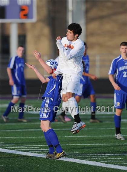 Thumbnail 1 in Akron vs Haverling (NYSPHSAA Class B Quarterfinal) photogallery.