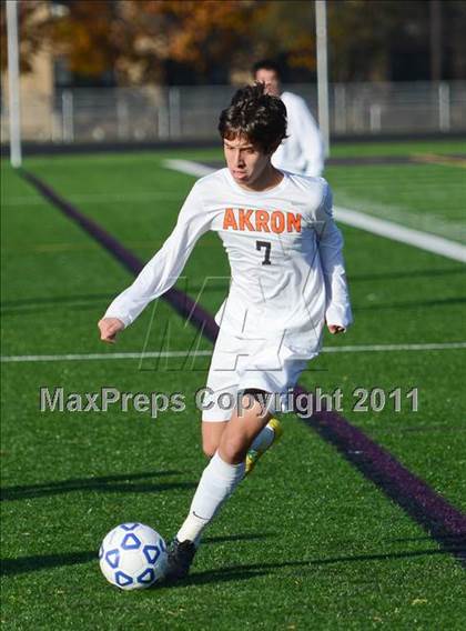 Thumbnail 3 in Akron vs Haverling (NYSPHSAA Class B Quarterfinal) photogallery.