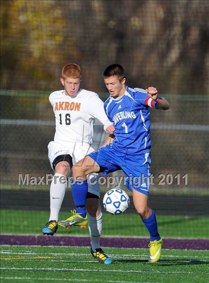 Thumbnail 3 in Akron vs Haverling (NYSPHSAA Class B Quarterfinal) photogallery.