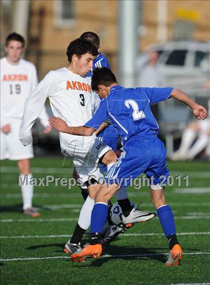 Thumbnail 1 in Akron vs Haverling (NYSPHSAA Class B Quarterfinal) photogallery.