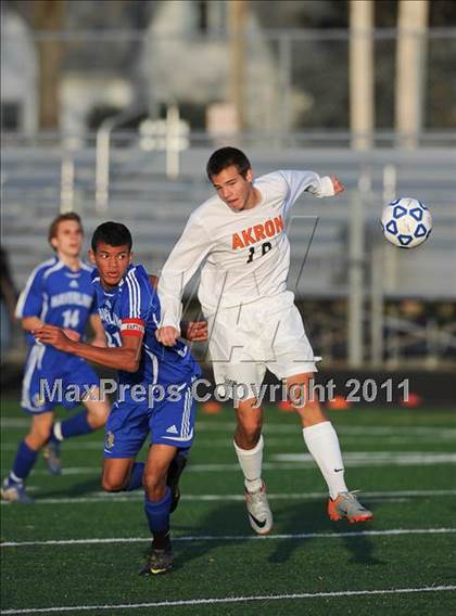 Thumbnail 2 in Akron vs Haverling (NYSPHSAA Class B Quarterfinal) photogallery.