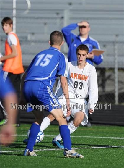 Thumbnail 1 in Akron vs Haverling (NYSPHSAA Class B Quarterfinal) photogallery.