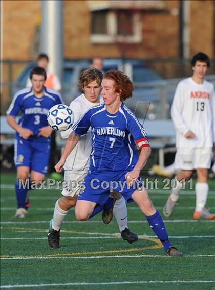 Thumbnail 2 in Akron vs Haverling (NYSPHSAA Class B Quarterfinal) photogallery.