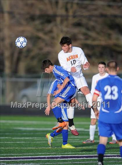 Thumbnail 3 in Akron vs Haverling (NYSPHSAA Class B Quarterfinal) photogallery.
