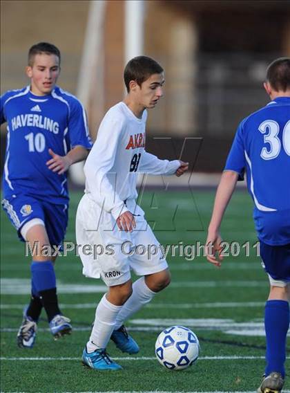 Thumbnail 2 in Akron vs Haverling (NYSPHSAA Class B Quarterfinal) photogallery.