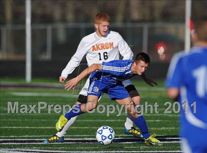 Thumbnail 3 in Akron vs Haverling (NYSPHSAA Class B Quarterfinal) photogallery.
