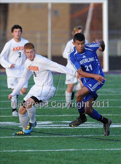 Thumbnail 3 in Akron vs Haverling (NYSPHSAA Class B Quarterfinal) photogallery.