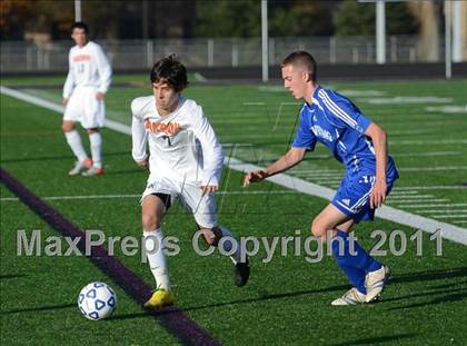 Thumbnail 2 in Akron vs Haverling (NYSPHSAA Class B Quarterfinal) photogallery.