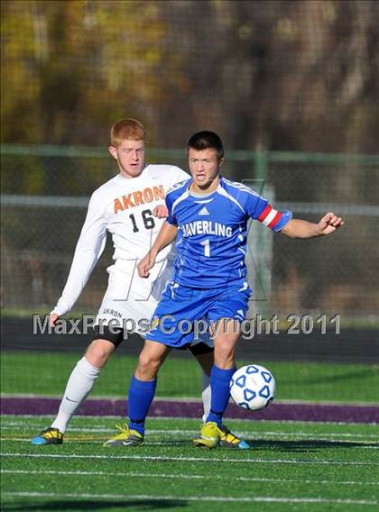 Thumbnail 1 in Akron vs Haverling (NYSPHSAA Class B Quarterfinal) photogallery.