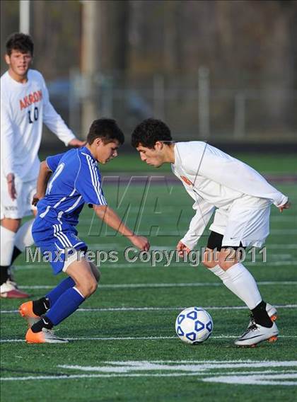 Thumbnail 3 in Akron vs Haverling (NYSPHSAA Class B Quarterfinal) photogallery.