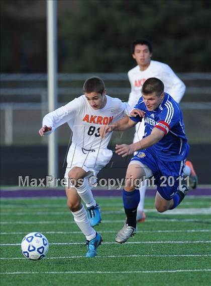 Thumbnail 1 in Akron vs Haverling (NYSPHSAA Class B Quarterfinal) photogallery.
