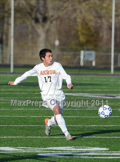 Thumbnail 1 in Akron vs Haverling (NYSPHSAA Class B Quarterfinal) photogallery.