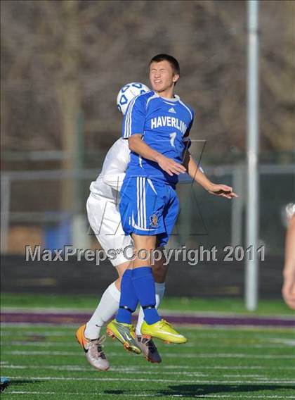 Thumbnail 1 in Akron vs Haverling (NYSPHSAA Class B Quarterfinal) photogallery.