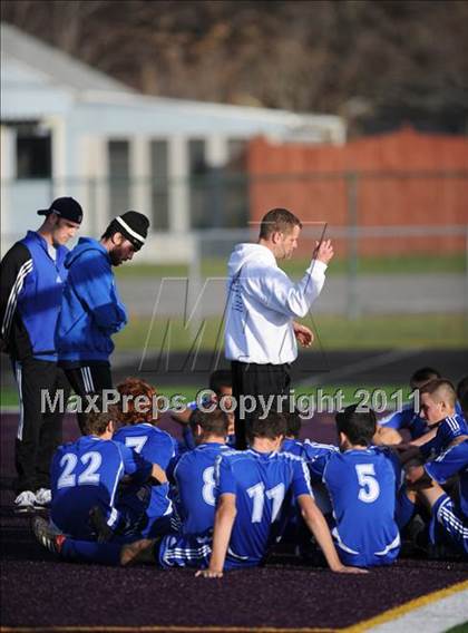 Thumbnail 1 in Akron vs Haverling (NYSPHSAA Class B Quarterfinal) photogallery.
