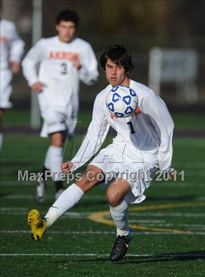 Thumbnail 2 in Akron vs Haverling (NYSPHSAA Class B Quarterfinal) photogallery.