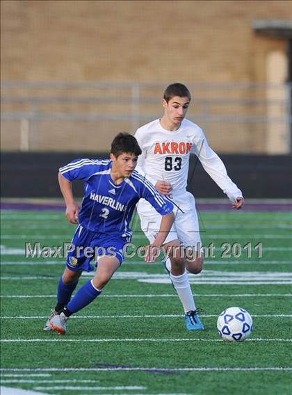 Thumbnail 3 in Akron vs Haverling (NYSPHSAA Class B Quarterfinal) photogallery.