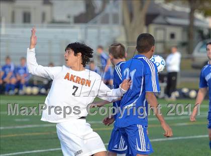 Thumbnail 2 in Akron vs Haverling (NYSPHSAA Class B Quarterfinal) photogallery.
