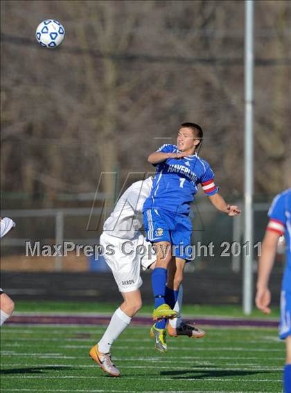 Thumbnail 2 in Akron vs Haverling (NYSPHSAA Class B Quarterfinal) photogallery.