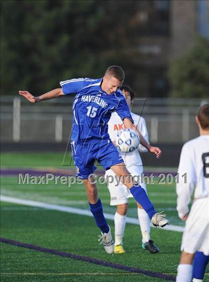 Thumbnail 2 in Akron vs Haverling (NYSPHSAA Class B Quarterfinal) photogallery.
