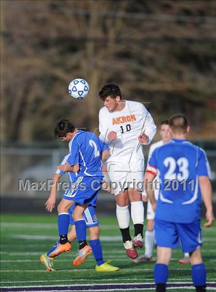 Thumbnail 2 in Akron vs Haverling (NYSPHSAA Class B Quarterfinal) photogallery.