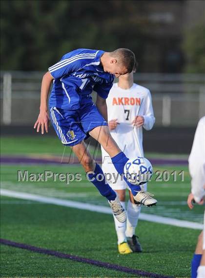 Thumbnail 3 in Akron vs Haverling (NYSPHSAA Class B Quarterfinal) photogallery.