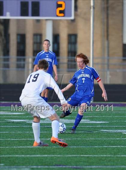 Thumbnail 2 in Akron vs Haverling (NYSPHSAA Class B Quarterfinal) photogallery.