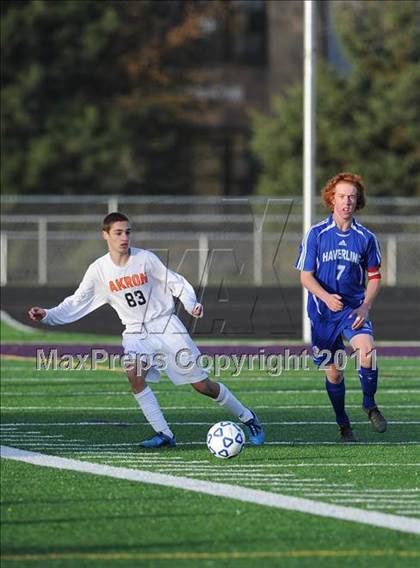 Thumbnail 2 in Akron vs Haverling (NYSPHSAA Class B Quarterfinal) photogallery.