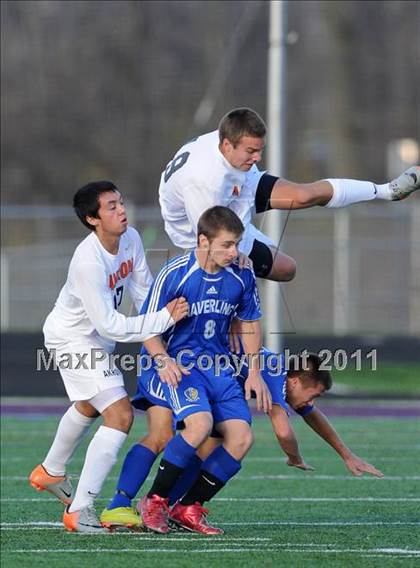 Thumbnail 1 in Akron vs Haverling (NYSPHSAA Class B Quarterfinal) photogallery.