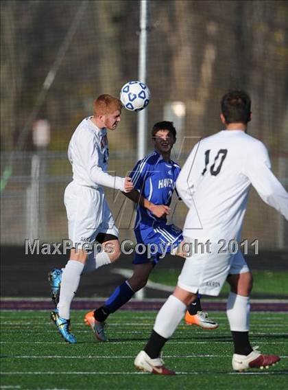 Thumbnail 2 in Akron vs Haverling (NYSPHSAA Class B Quarterfinal) photogallery.