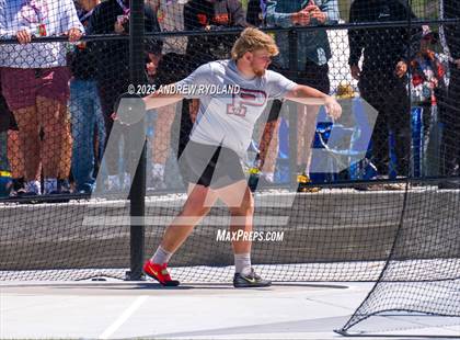Thumbnail 2 in CHSAA 4A State Championships (Discus Final) photogallery.