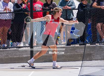 Thumbnail 2 in CHSAA 4A State Championships (Discus Final) photogallery.