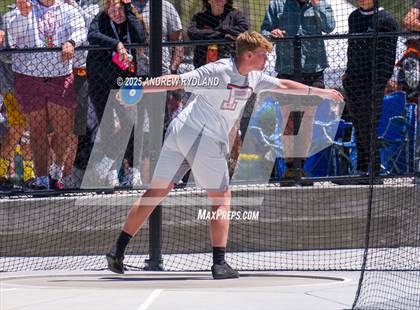 Thumbnail 3 in CHSAA 4A State Championships (Discus Final) photogallery.