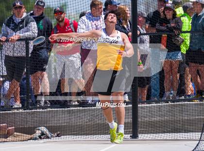Thumbnail 2 in CHSAA 4A State Championships (Discus Final) photogallery.