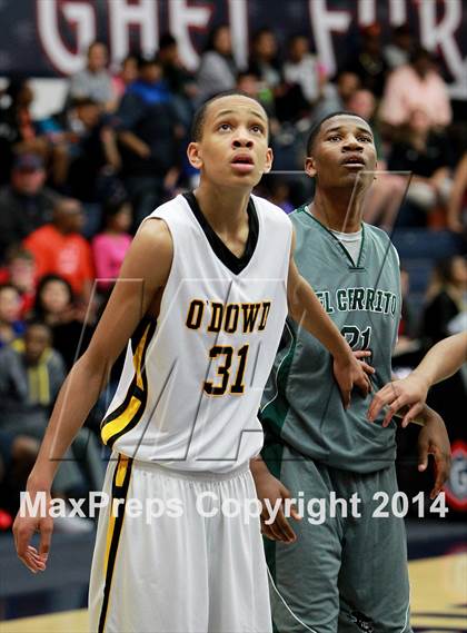 Thumbnail 2 in El Cerrito vs. Bishop O'Dowd (CIF NCS D3 Final) photogallery.