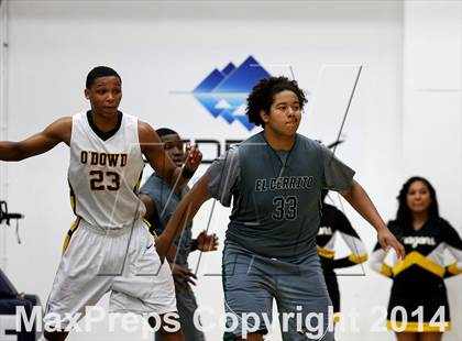 Thumbnail 1 in El Cerrito vs. Bishop O'Dowd (CIF NCS D3 Final) photogallery.