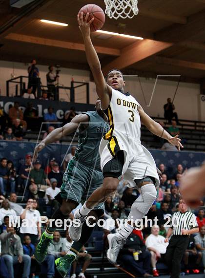 Thumbnail 2 in El Cerrito vs. Bishop O'Dowd (CIF NCS D3 Final) photogallery.