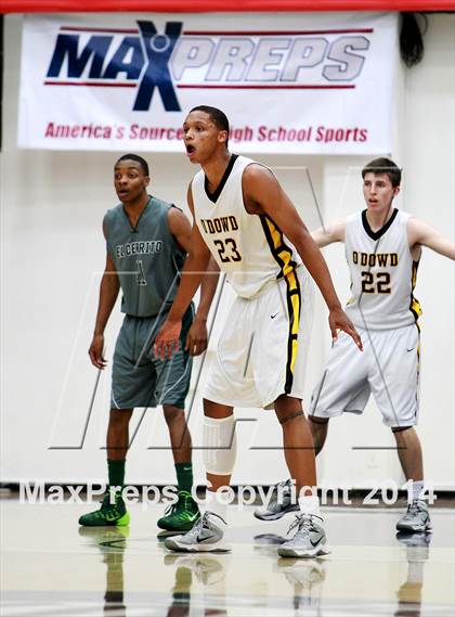 Thumbnail 2 in El Cerrito vs. Bishop O'Dowd (CIF NCS D3 Final) photogallery.