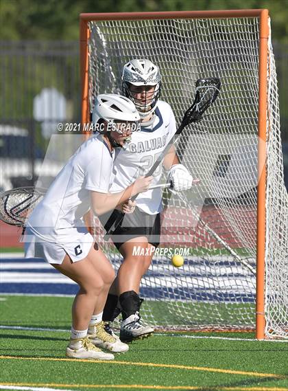 Thumbnail 3 in Robinson @ Calvary Christian (2021 Lacrosse District Championship Tournament) photogallery.