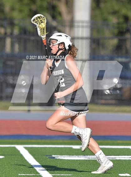 Thumbnail 3 in Robinson @ Calvary Christian (2021 Lacrosse District Championship Tournament) photogallery.