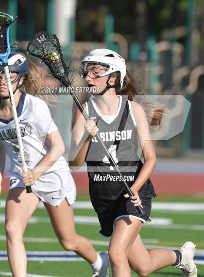 Thumbnail 2 in Robinson @ Calvary Christian (2021 Lacrosse District Championship Tournament) photogallery.