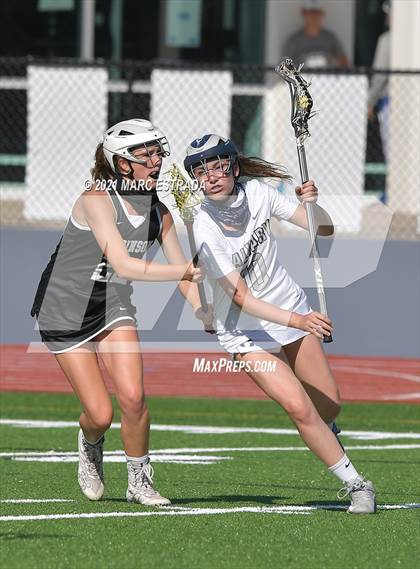 Thumbnail 3 in Robinson @ Calvary Christian (2021 Lacrosse District Championship Tournament) photogallery.