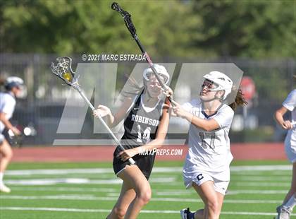 Thumbnail 3 in Robinson @ Calvary Christian (2021 Lacrosse District Championship Tournament) photogallery.