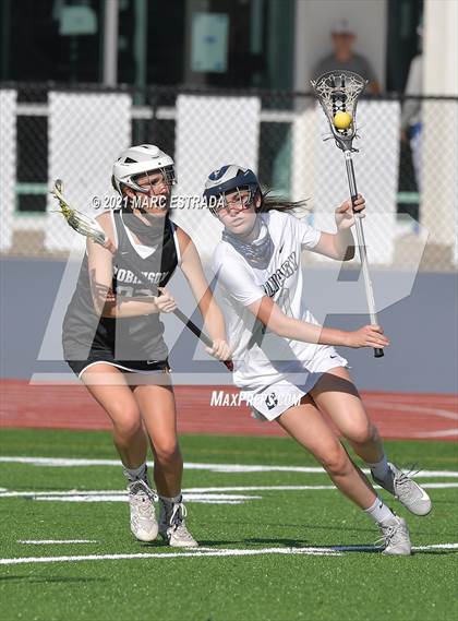 Thumbnail 2 in Robinson @ Calvary Christian (2021 Lacrosse District Championship Tournament) photogallery.