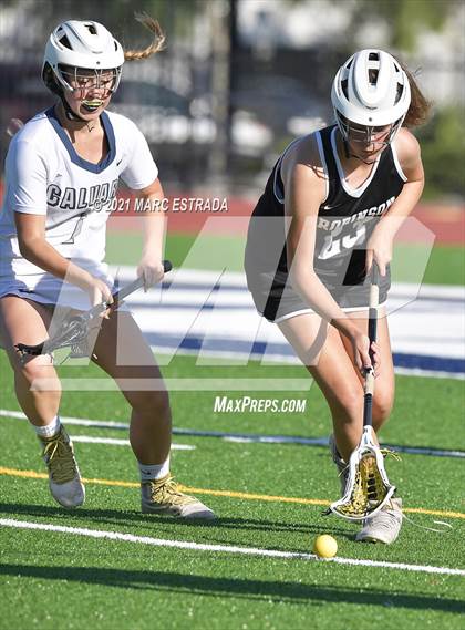 Thumbnail 3 in Robinson @ Calvary Christian (2021 Lacrosse District Championship Tournament) photogallery.