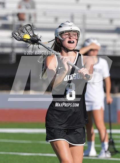 Thumbnail 1 in Robinson @ Calvary Christian (2021 Lacrosse District Championship Tournament) photogallery.