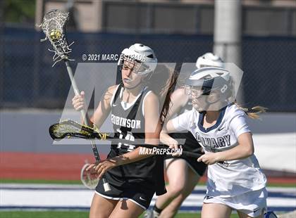 Thumbnail 2 in Robinson @ Calvary Christian (2021 Lacrosse District Championship Tournament) photogallery.
