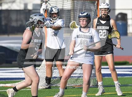 Thumbnail 3 in Robinson @ Calvary Christian (2021 Lacrosse District Championship Tournament) photogallery.