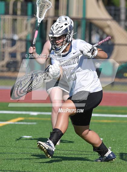 Thumbnail 3 in Robinson @ Calvary Christian (2021 Lacrosse District Championship Tournament) photogallery.