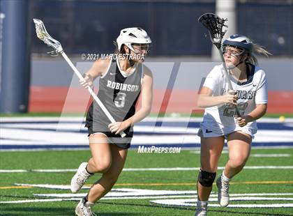 Thumbnail 3 in Robinson @ Calvary Christian (2021 Lacrosse District Championship Tournament) photogallery.