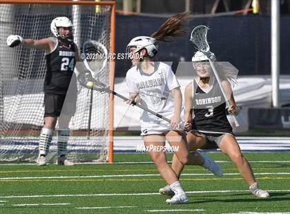 Thumbnail 2 in Robinson @ Calvary Christian (2021 Lacrosse District Championship Tournament) photogallery.